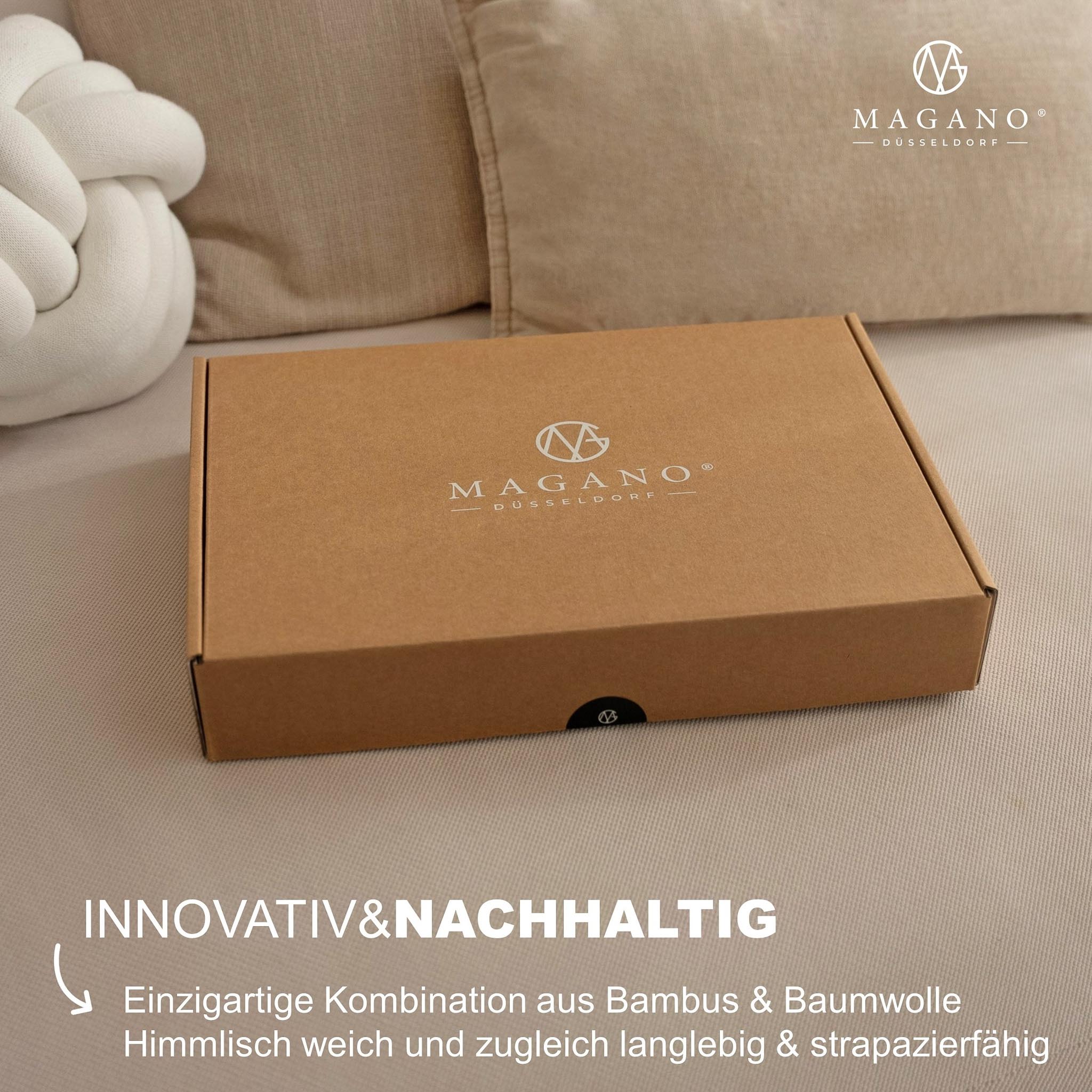 Luxus Bettwäsche Bambus Baumwolle Satin Verpackung nachhaltig