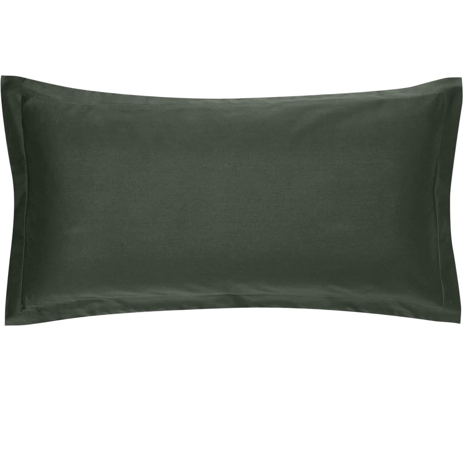Premium Bettwäsche Mikrofaser Kopfkissenbezug 40x80 grün