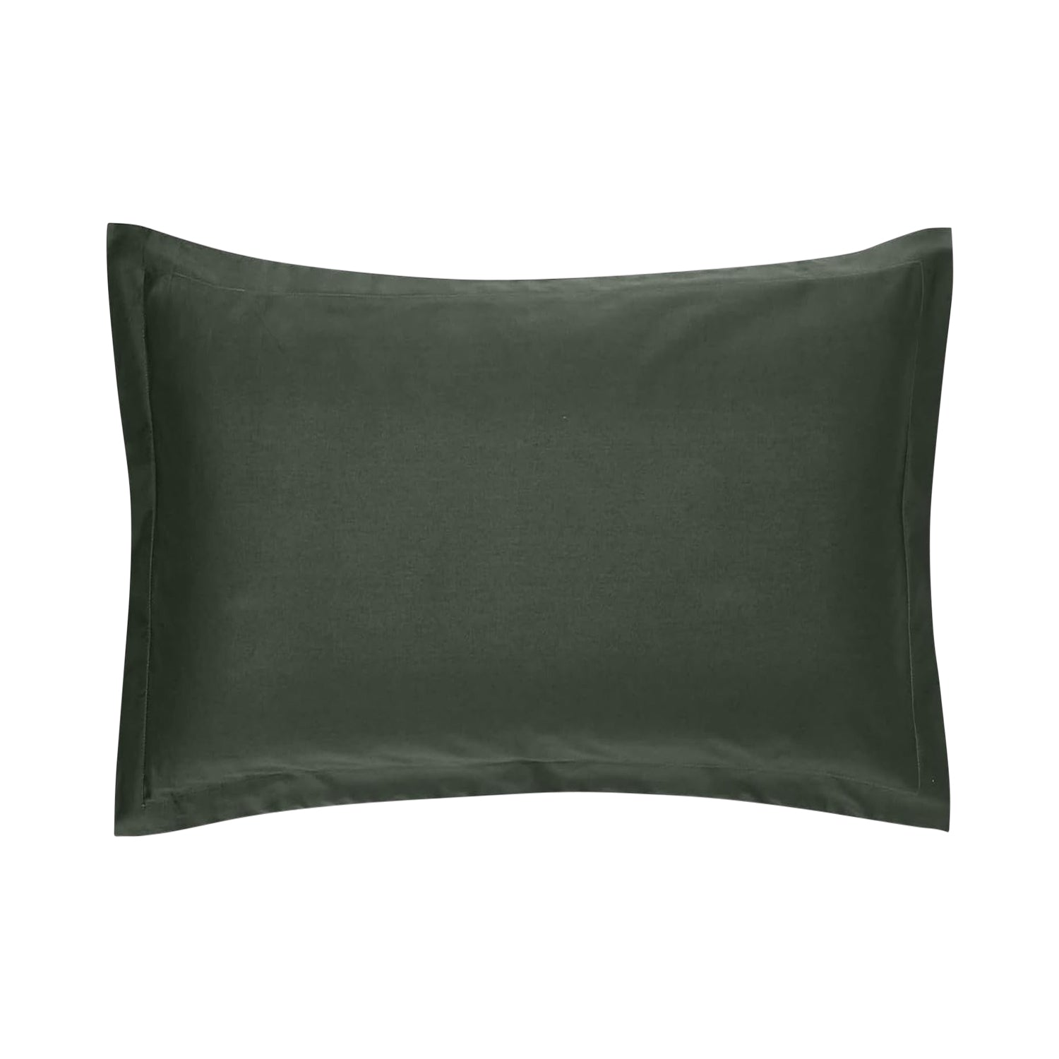 Premium Bettwäsche Mikrofaser Kopfkissenbezug 50x70 grün