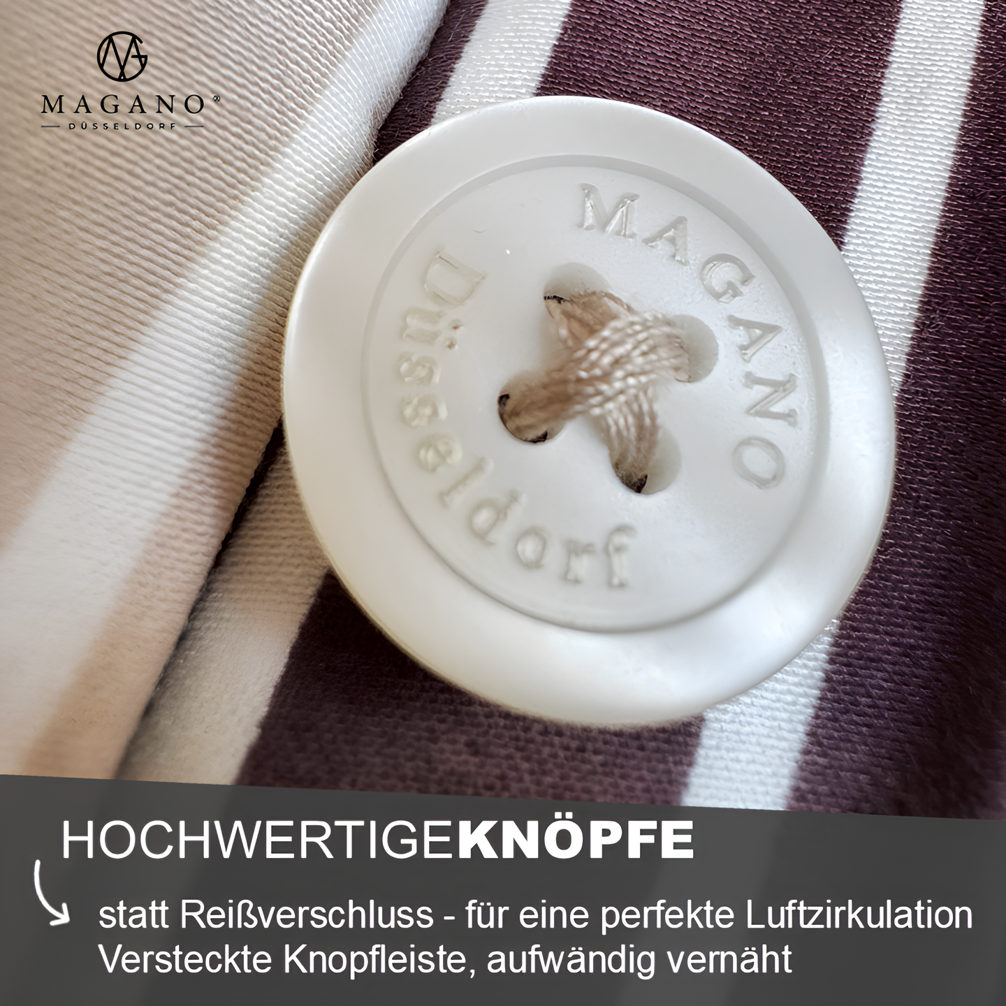 Luxus Wendebettwäsche | Streifendesign | Bambus & Baumwolle