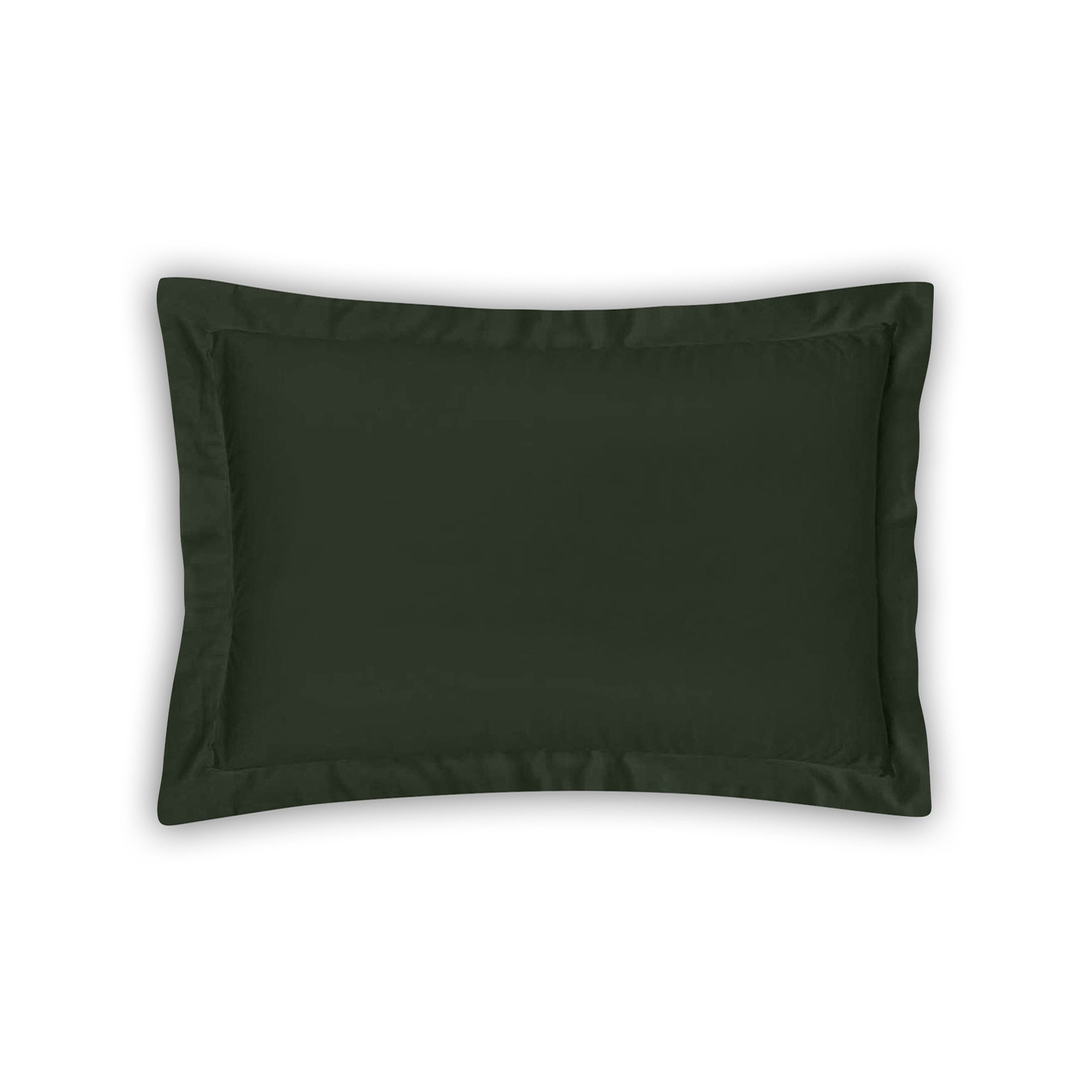 Luxus Bettwäsche Bambus Baumwolle Satin Kopfkissenbezug 50x70 grün