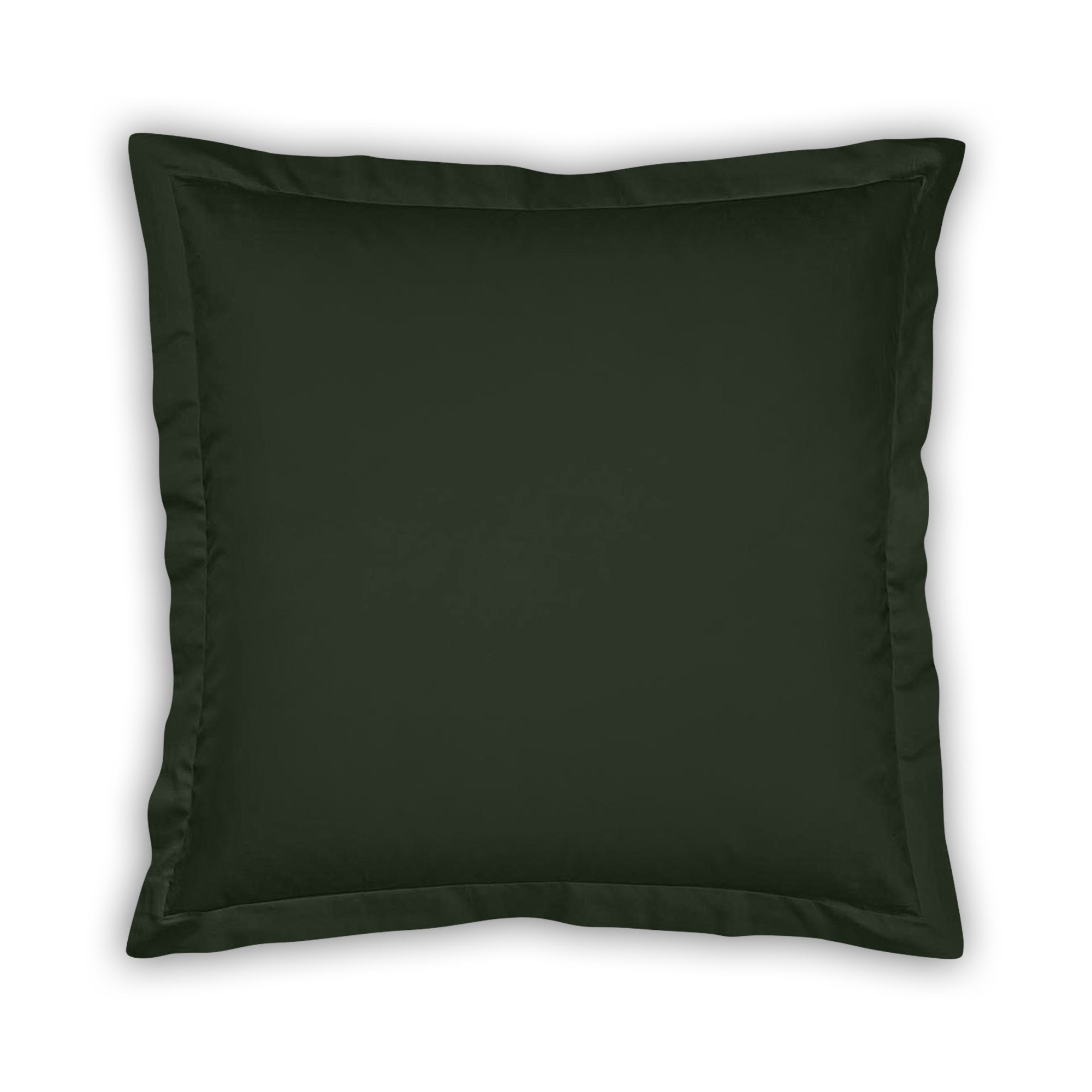 Luxus Bettwäsche Bambus Baumwolle Satin Kopfkissenbezug 80x80 grün