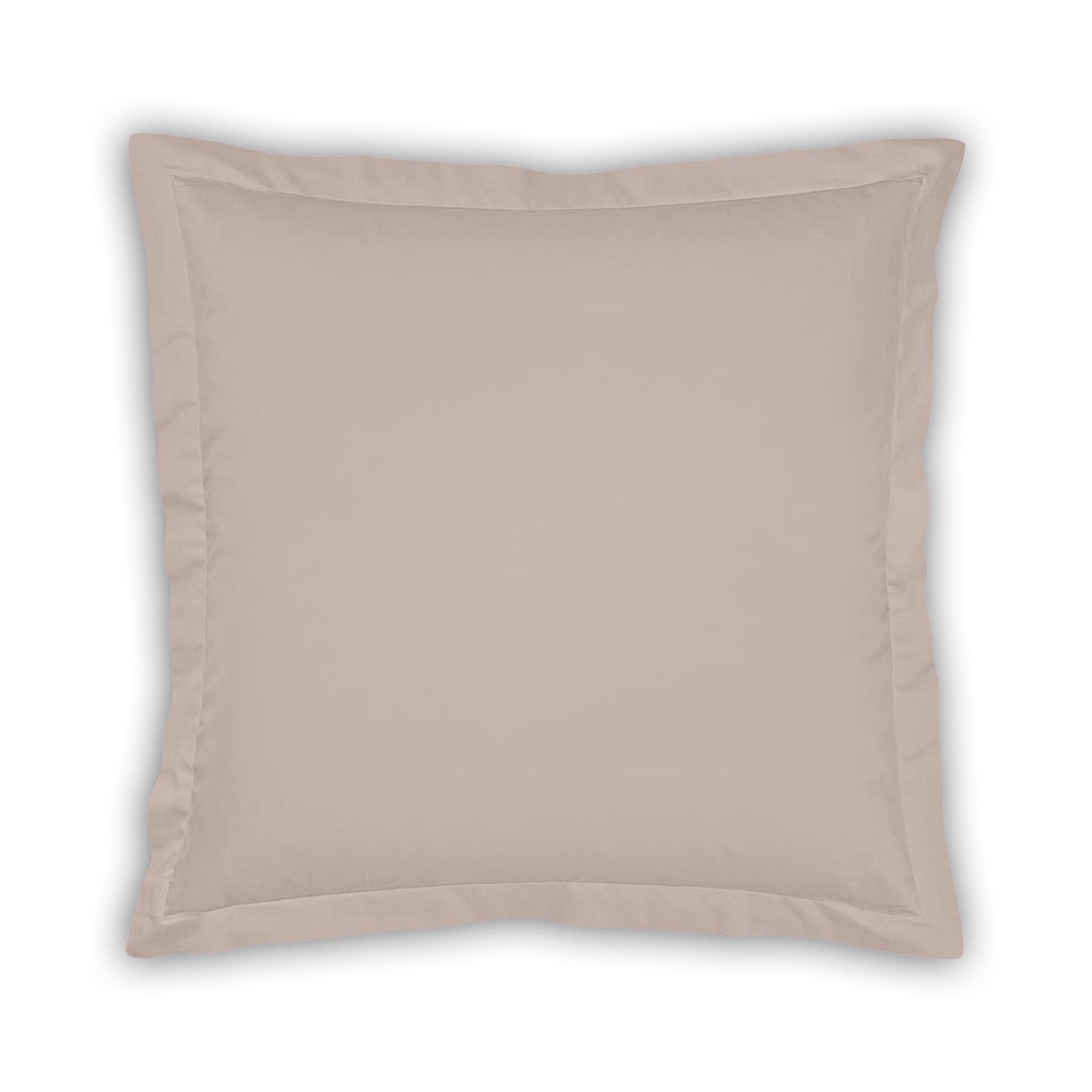 Luxus Bettwäsche Bambus Baumwolle Satin Kopfkissenbezug 80x80 taupe