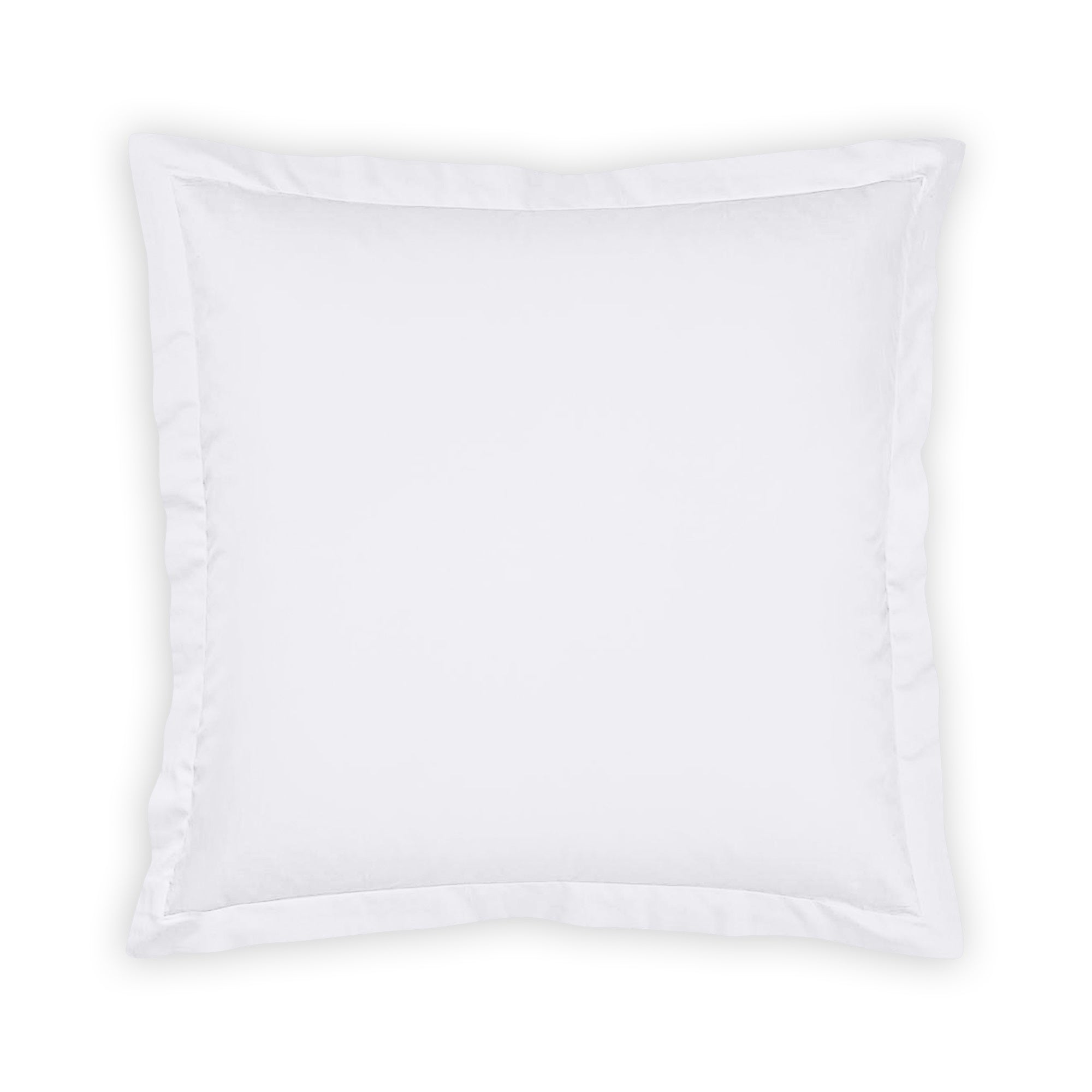 Luxus Bettwäsche Bambus Baumwolle Satin Kopfkissenbezug 80x80 weiss